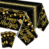 Mantel VitalCozy 54x108 con patrón iluminación para año nuevo