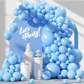 Arco de globos Awenztech azul claro, 120 piezas, ideal para fiestas.