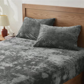 BEDELITE Terciopelo: sábana bajera ajustable de 38 cm para sujeción firme y cómoda