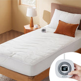 Bedsure almohadilla caliente para colchón Twin XL, sensación suave al contacto