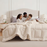 Bedsure edredón inserto king 116x98, confort todo el año.