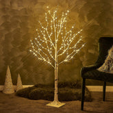 Birchlitland árbol-luces-4-pies 200l iluminación suave para interiores
