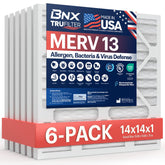 BNX TruFilter filtro de aire 14x14x1 para mejorar la calidad del ambiente
