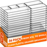 Criusia cajón organizador grande y claro para utensilios, mantiene todo a mano.