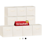 Criusia cubos de 13 pulgadas para ropa, ideal para ordenar armarios