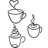 Ferraycle: taza de café de hierro para pared, ideal para ambientar la cocina.