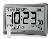 Reloj Hodik con pantalla LCD de 10,5 pulgadas para lectura rápida en sala