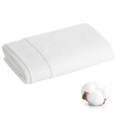 Toalla de mano Hzesyd blanca de 14x30 pulgadas, uso diario en baño