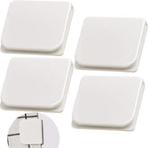 Jetec clips autoadhesivos blancos fijan la cortina y reducen salpicaduras.