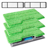 KEEPOW pads reutilizables para mop, kit de recambios para uso prolongado.