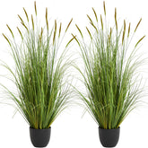 KOL carrizo artificial 3ft 2pack, vista general para decoración interior