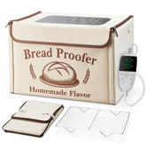 KOMBELLA caja-fermentacion-pan-plegable-frontal, ideal para monitorizar masas.