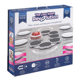 La Lazy Susan Revolution: base giratoria patentada para servir sin esfuerzo