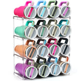 LANDNEOO organizador-botellas Stanley 40oz apilable para estantes ordenados