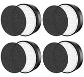 Laukowind LV-H132: 4-pack filtros para reemplazo sencillo