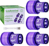 Laukowind: paquete de 4 filtros V11 Torque Drive para repuestos de larga duración