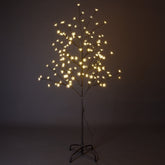 Lightshare árbol cerezo de 5 pies con 128 LED ilumina interiores con calidez