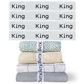 Niagara Sleep Solution banda organizadora sábanas cama: ajuste elástico para almacenamiento compacto.