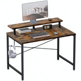 Pamray escritorio 32 pulgadas con soporte de monitor para ergonomía