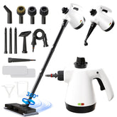 RENVADOLIX mopa vapor portátil 16 en 1 en acción, limpieza efectiva sin químicos