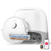 roborock Qrevo Curv 2 Flow mopa SpiraFlow en acción para limpieza profunda y uniforme