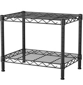 SINGAYE dos estantes en cocina con espacios ajustables para organizar frascos