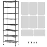 SINGAYE estante 8 niveles frente, ideal para ordenar cocina o despensa.