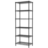SINGAYE estante de metal de 6 niveles ajustable para almacenamiento compacto en la cocina