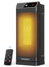 Spacekey calentador cerámico rápido, calor inmediato cerca del escritorio.