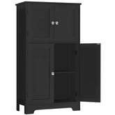 TEENFON armario negro con puerta, ideal para organizar ropa de baño y accesorios