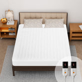 Texciting cobertor-matelas-electrico queen con controles dobles para calor personalizado.