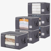 YGEOMER bolsas de almacenamiento con apertura amplia para ordenar mantas.