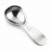 Cuchara medidora Yuntop con acabado espejo facilita lectura de 30 ml para café.