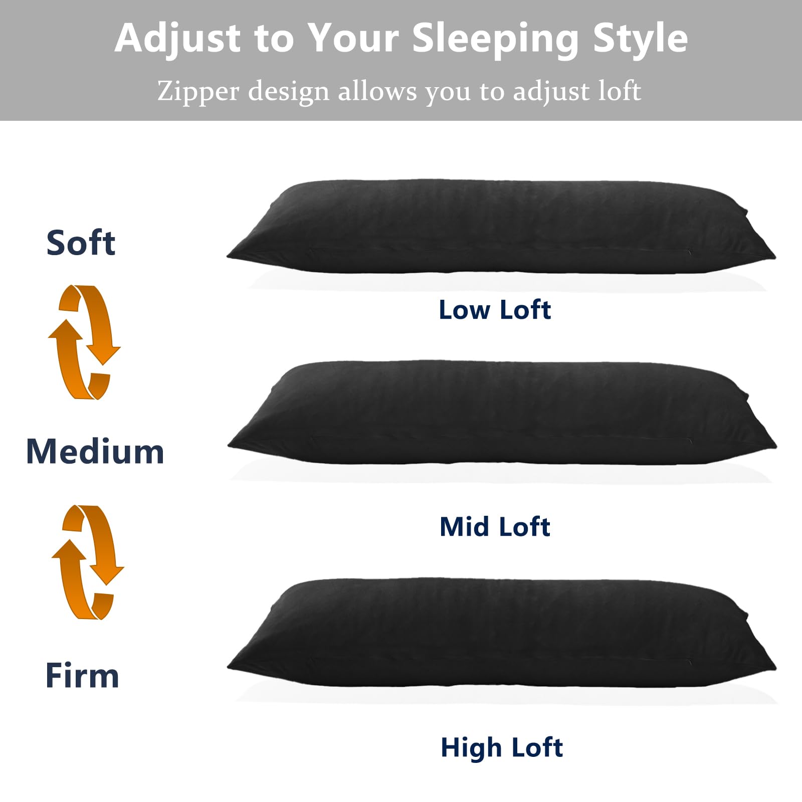 1 MIDDLE ONE ventilacion-almohada-larga para mejor flujo de aire y sueño cómodo.