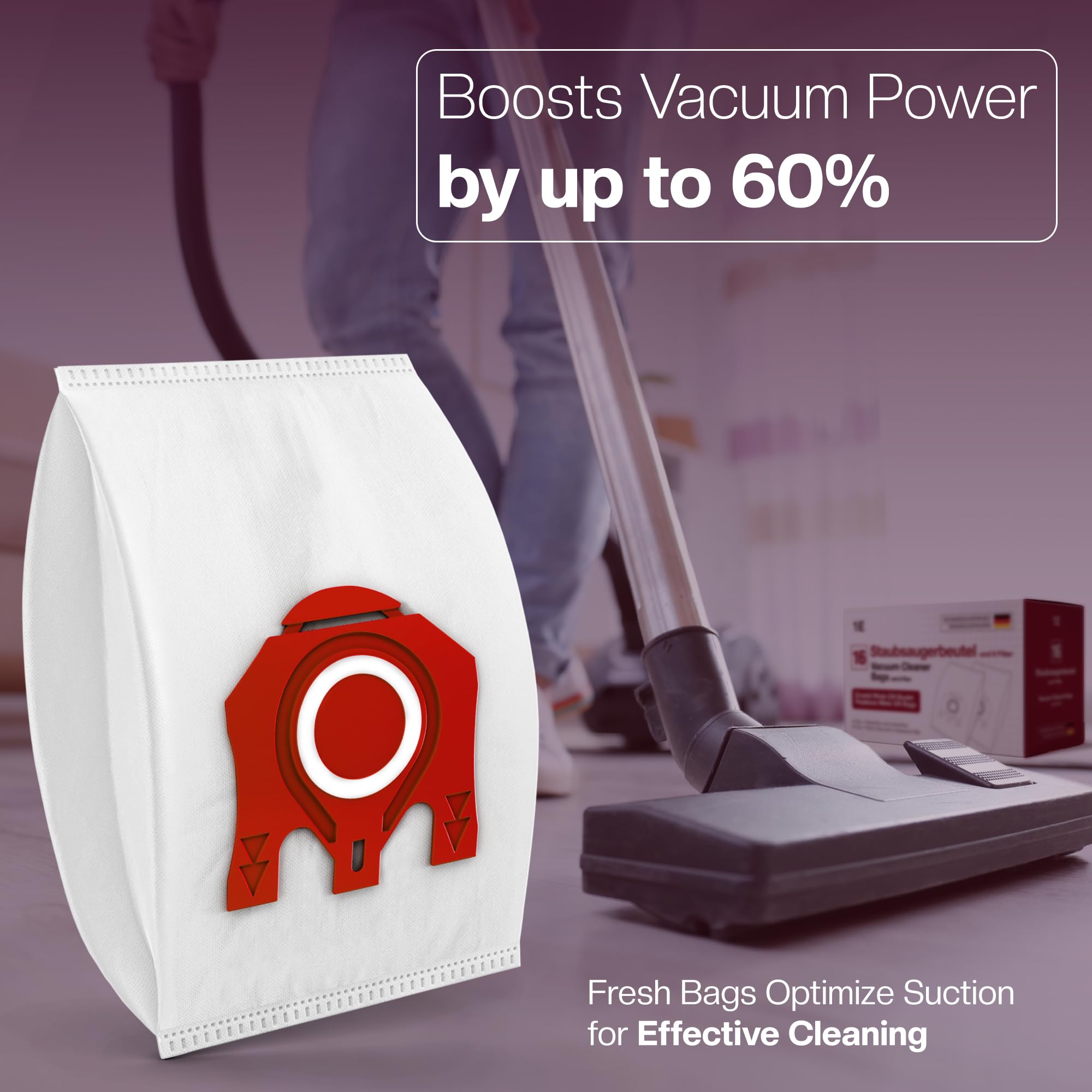 1E diseño 3D Airflow mantiene flujo de aire constante.