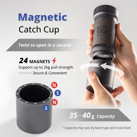 Fresa cónica K Burr de 1Zpresso K-Ultra para molienda uniforme