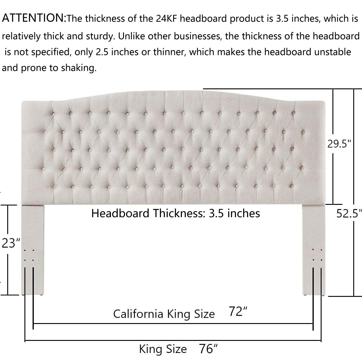 Detalle tufted con pespunte que realza textura y estilo en 24KF