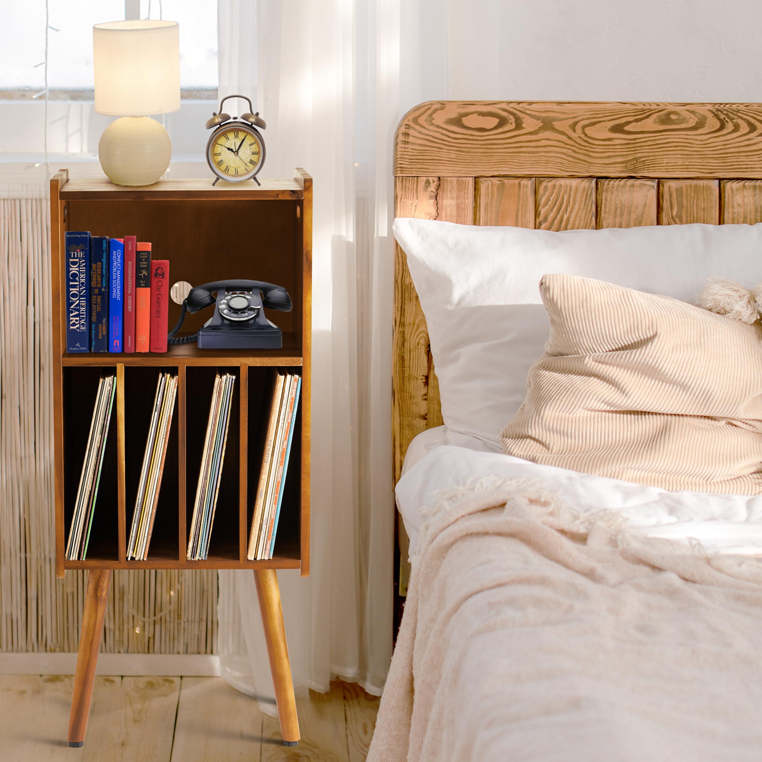 2BHOME acabado de madera de acacia, aspecto cálido y duradero.