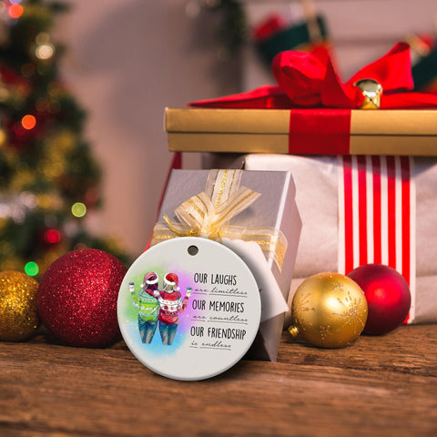 35VDragon ornamento cerámico-para-arbol-navidad, diseño clásico para tu decoración.