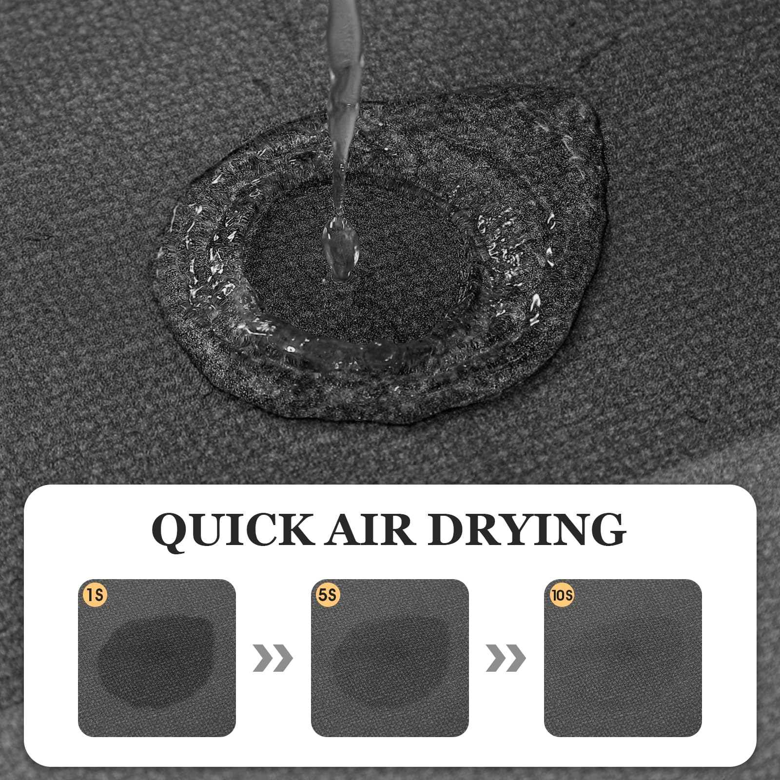 Diseño gris con borde ACCUMTEK, estilo sobrio y moderno.