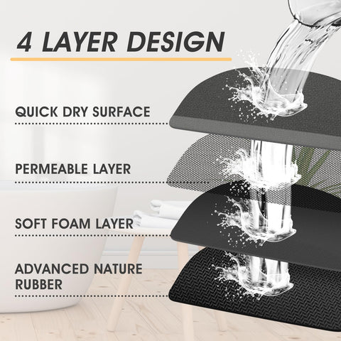 Tamaño 24x17 pulgadas ACCUMTEK, ideal para baños y entradas.