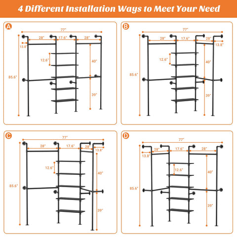 Aheaplus ensamble fácil sin herramientas especiales para montaje rápido.