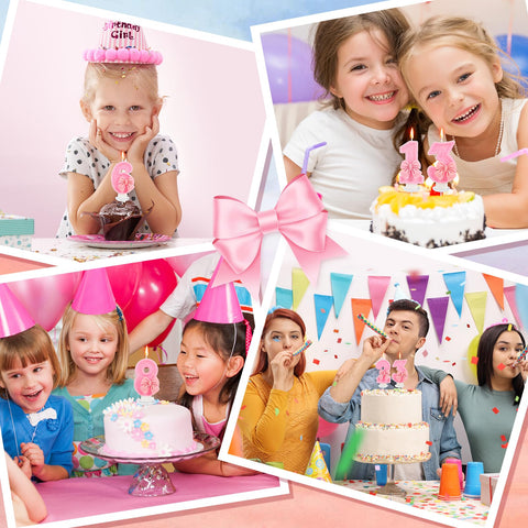 Presentación regalo AKURIEEY vela rosa con lazo uso inmediato