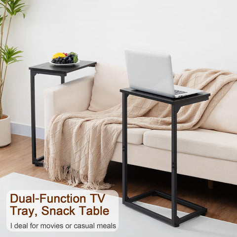 AMHANCIBLE juego de 2 mesas, fácil limpieza y uso inmediato.