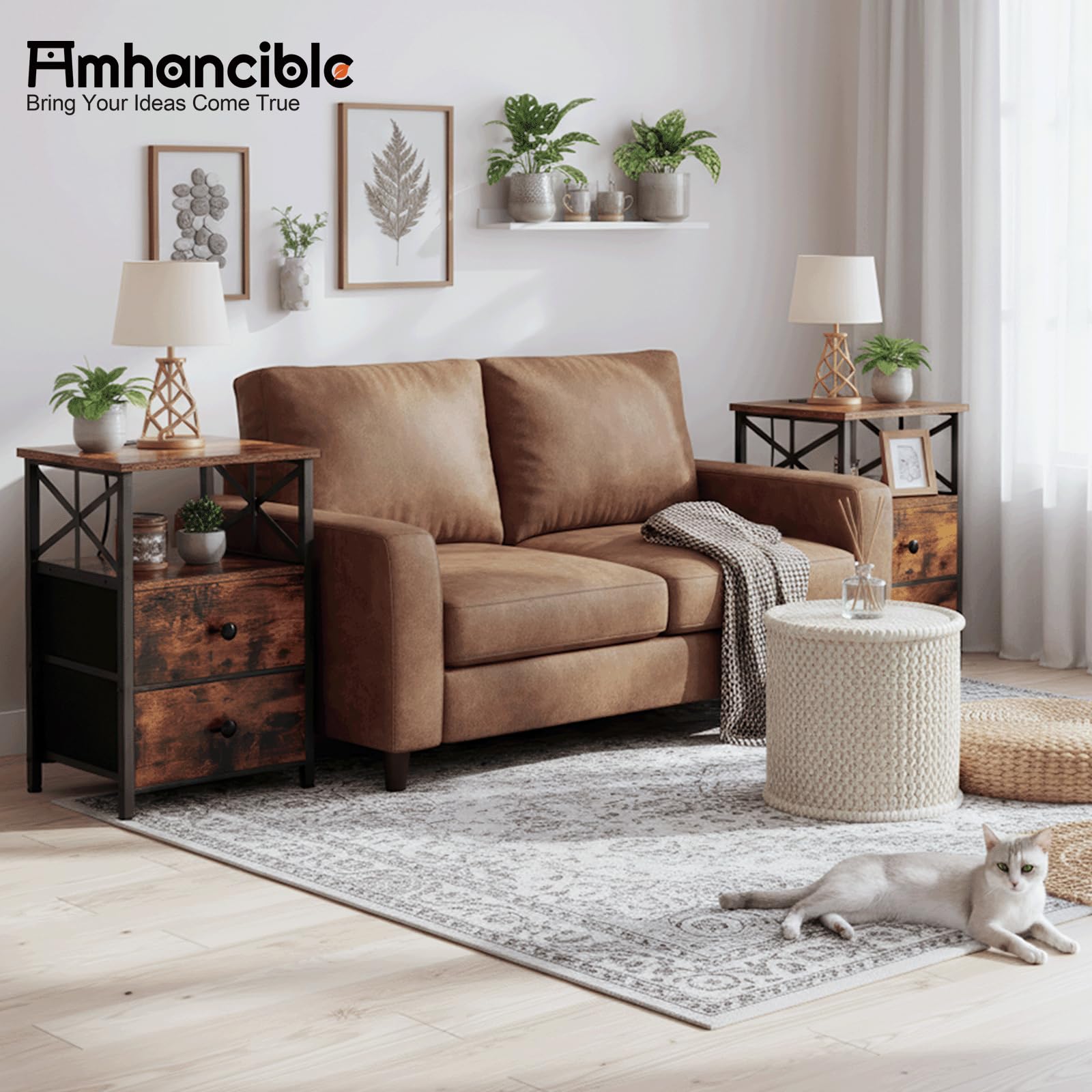 AMHANCIBLE dimensiones compactas adecuadas para dormitorios pequeños