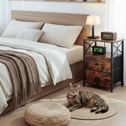 AMHANCIBLE cajones de tela para mantener objetos organizados