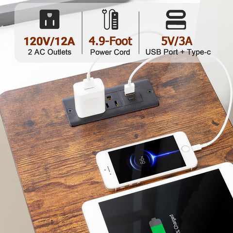 AMHANCIBLE acabado rústico marrón aporta calidez y estilo natural