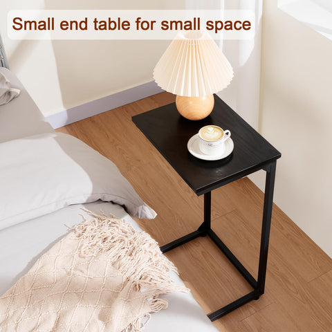 AMHANCIBLE mesa auxiliar versátil, soporta hasta 44 libras.