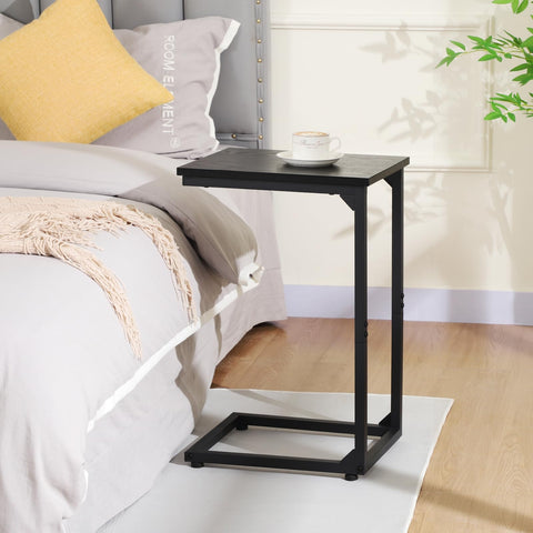 AMHANCIBLE mesa C doble para salón, diseño práctico