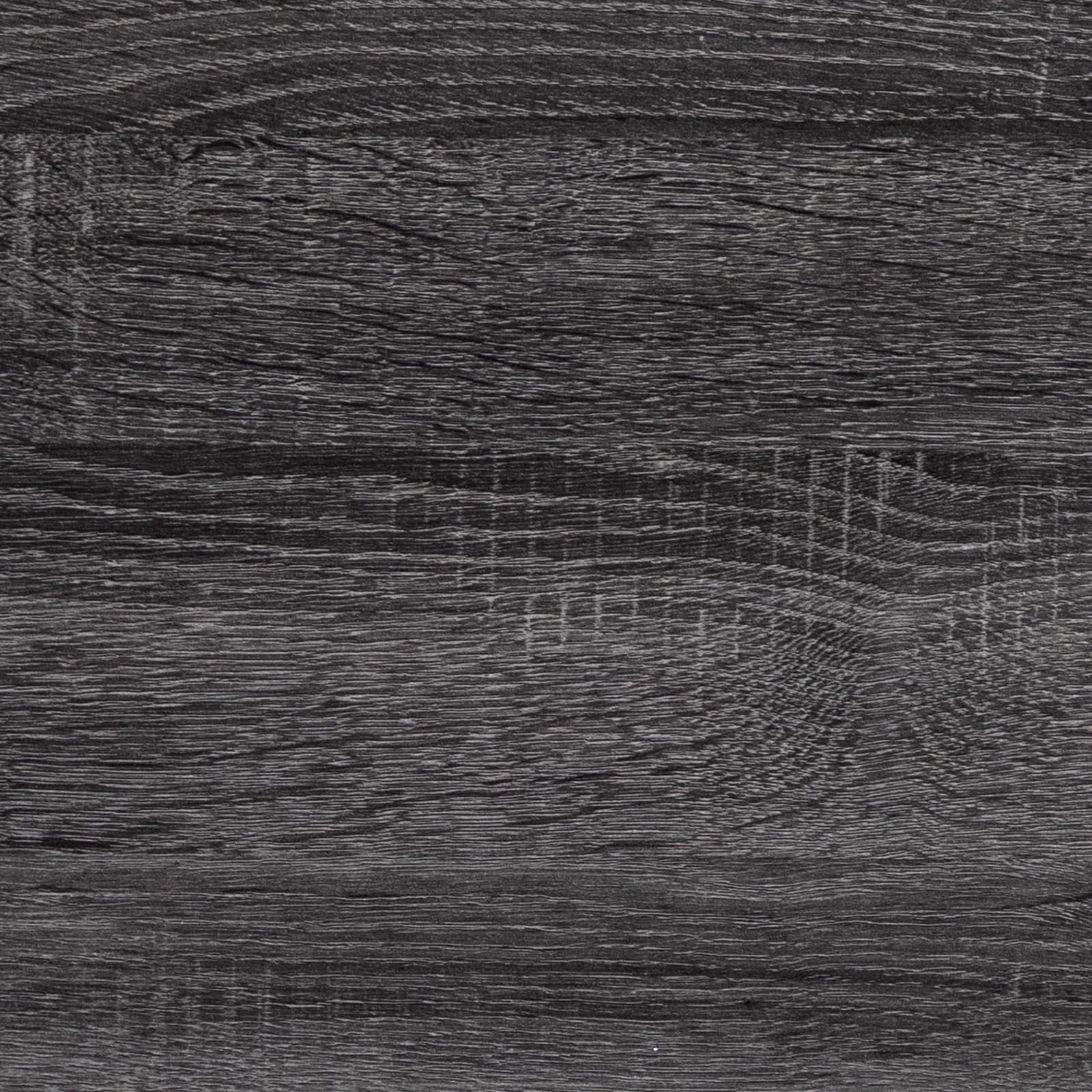 AMHANCIBLE mesita en acabado gris oscuro para estilos modernos